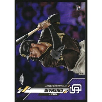 2020 Topps Chrome Purple Refractors #101 Trent Grisham