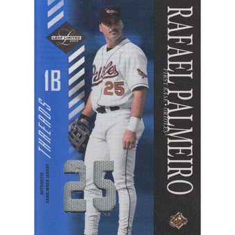 2003 Leaf Limited Threads Number #30 Rafael Palmeiro O's/25