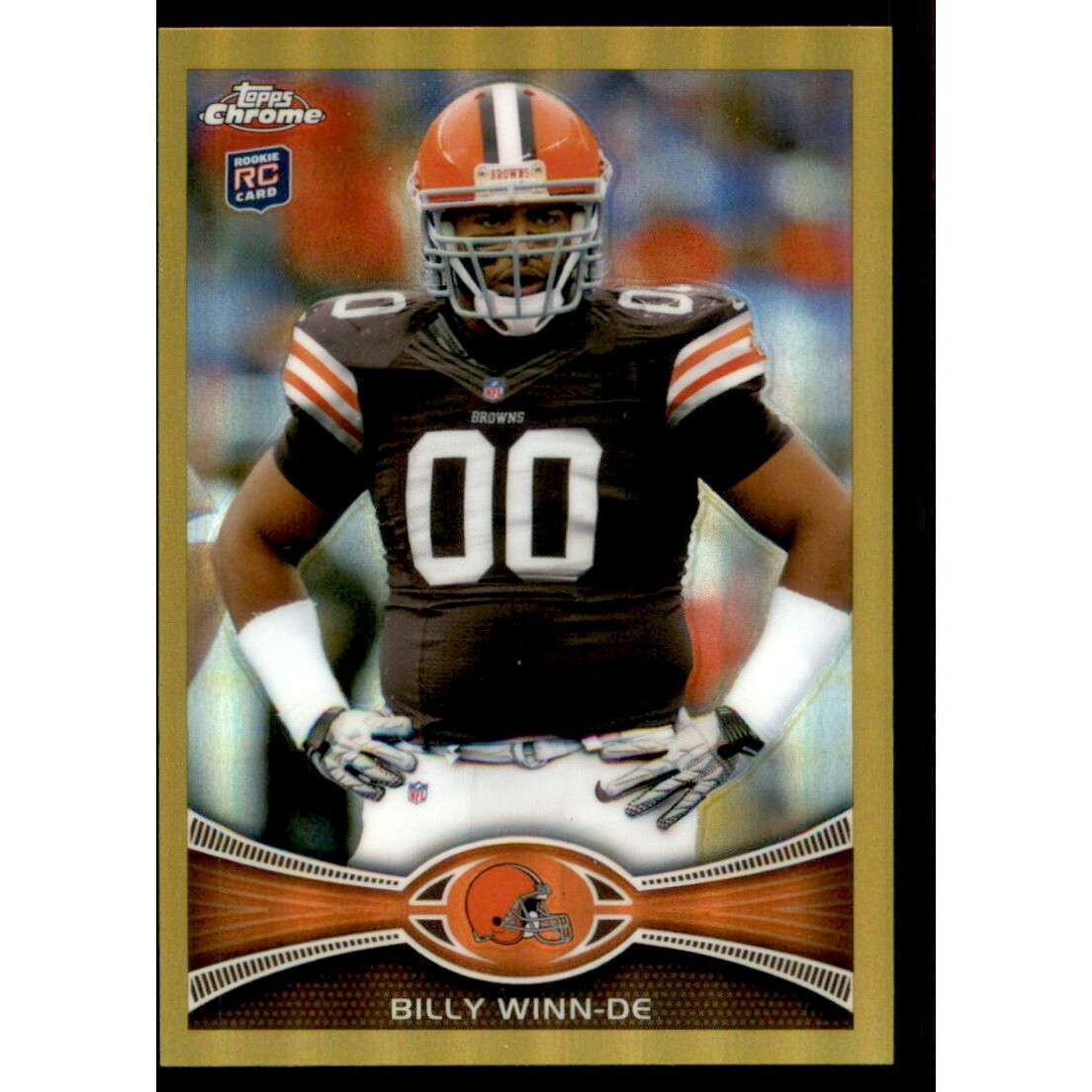 2012 Topps Chrome Gold Refractors #196 Billy Winn 2012 Topps Chrome Gold Refractors #196 Billy Winn