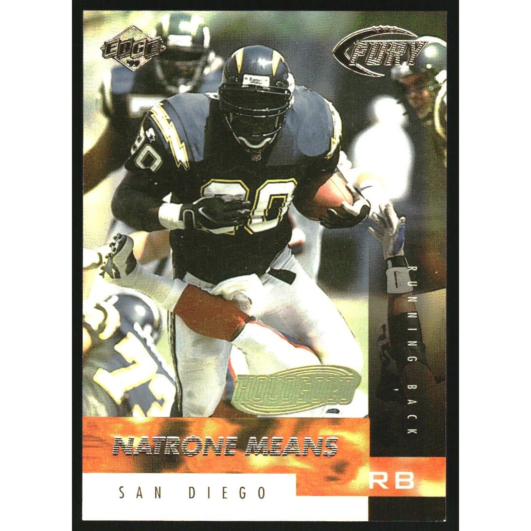 1999 Collector's Edge Fury HoloGold #98 Natrone Means