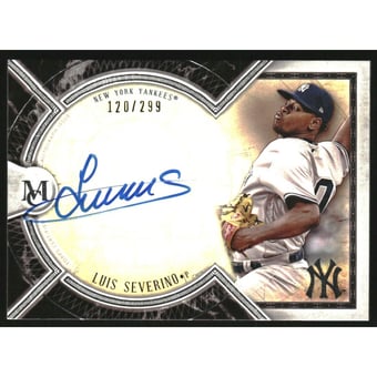2018 Topps Museum Collection Archival Autographs #AALS Luis Severino/299