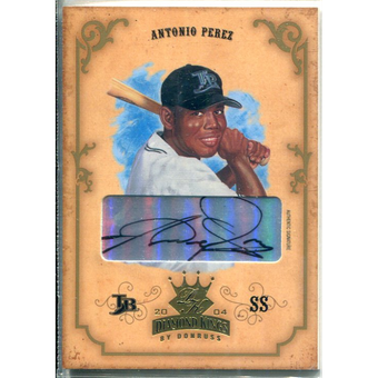2004 Diamond Kings DK Signatures Gold #97 Antonio Perez/5