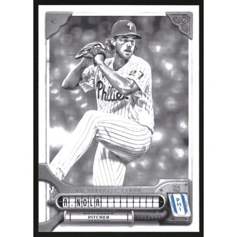 2022 Topps Gypsy Queen Black and White #242 Aaron Nola