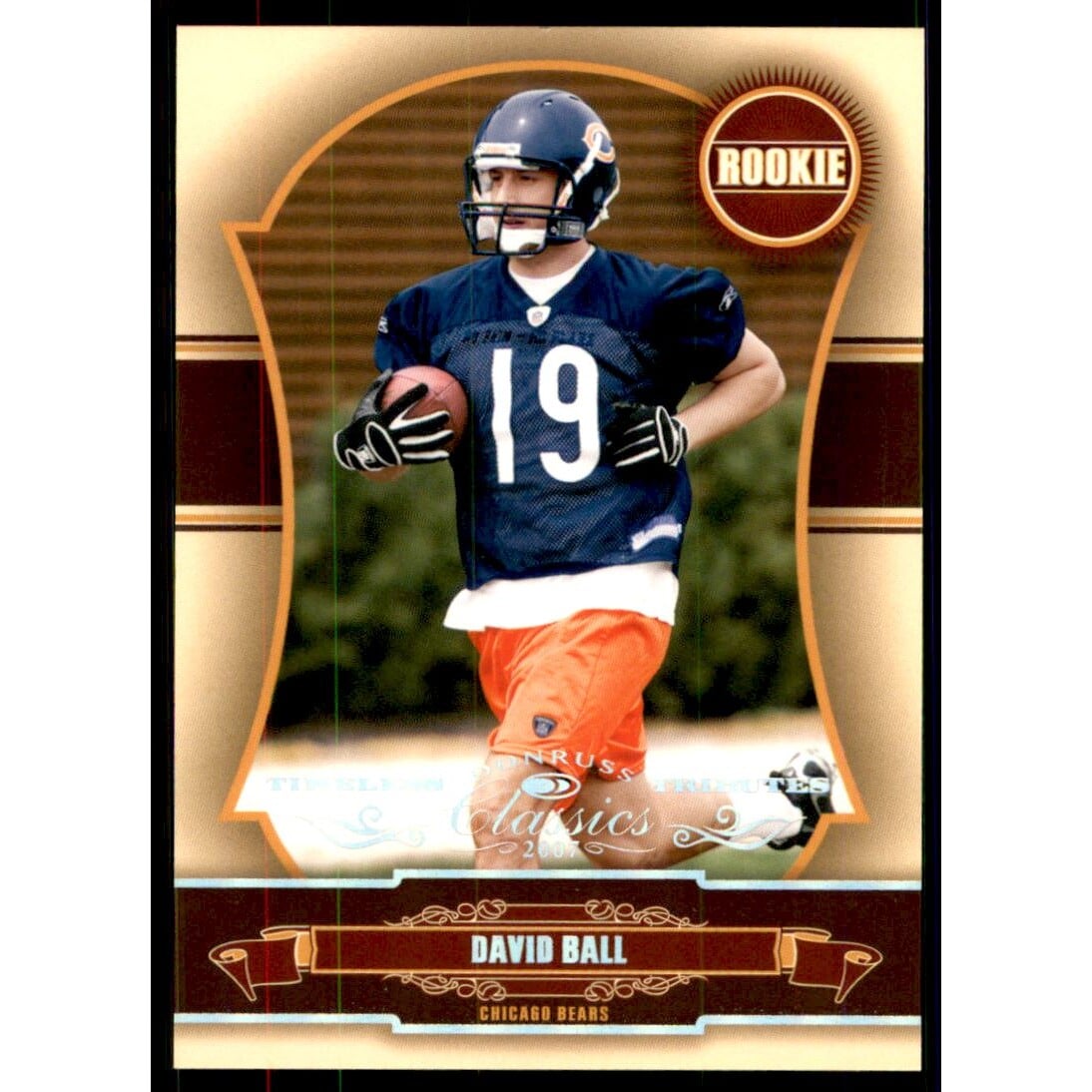 2007 Donruss Classics Timeless Tributes Silver #249 David Ball. rookie card picture