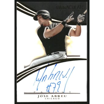 2015 Immaculate Collection Shadowbox Signatures #35 Jose Abreu/99