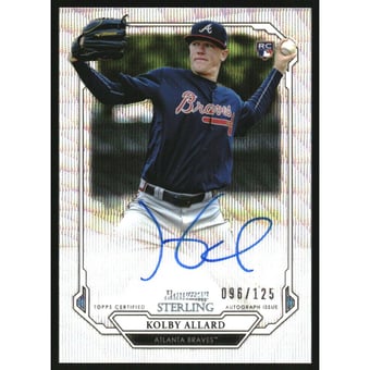 2019 Bowman Sterling Rookie Autographs Wave Refractors #BSRAKA Kolby Allard