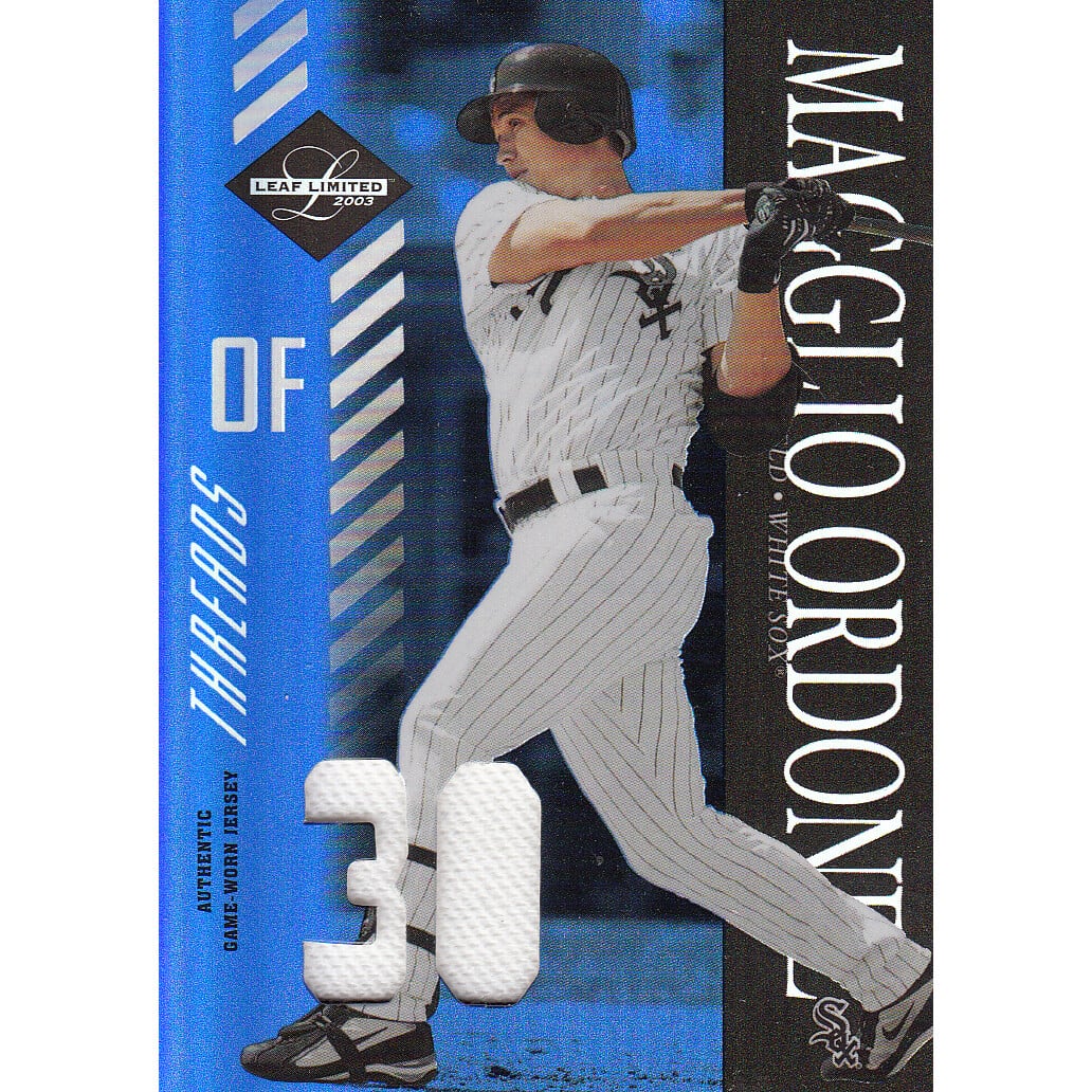 2003 Leaf Limited Threads Number #116 Magglio Ordonez H/30