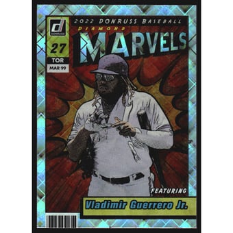 2022 Donruss Marvels Diamond #7 Vladimir Guerrero Jr.