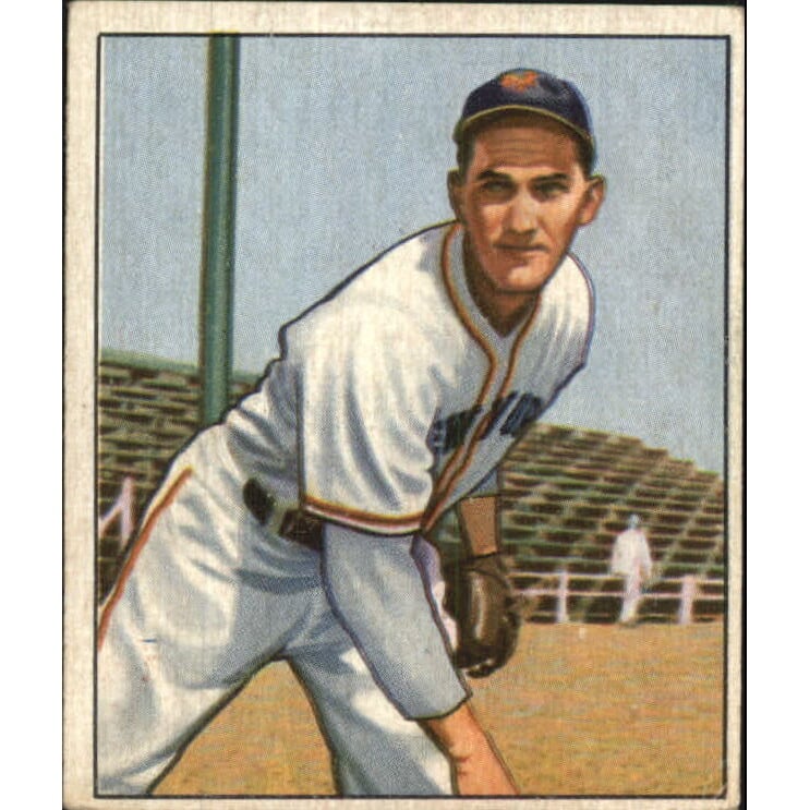 1950 Bowman #66 Larry Jansen. rookie card picture