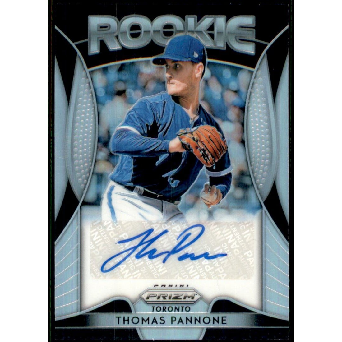 2019 Panini Prizm Rookie Autographs Prizms #83 Thomas Pannone. rookie card picture