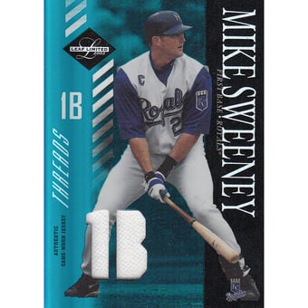 2003 Leaf Limited Threads Position #59 Mike Sweeney