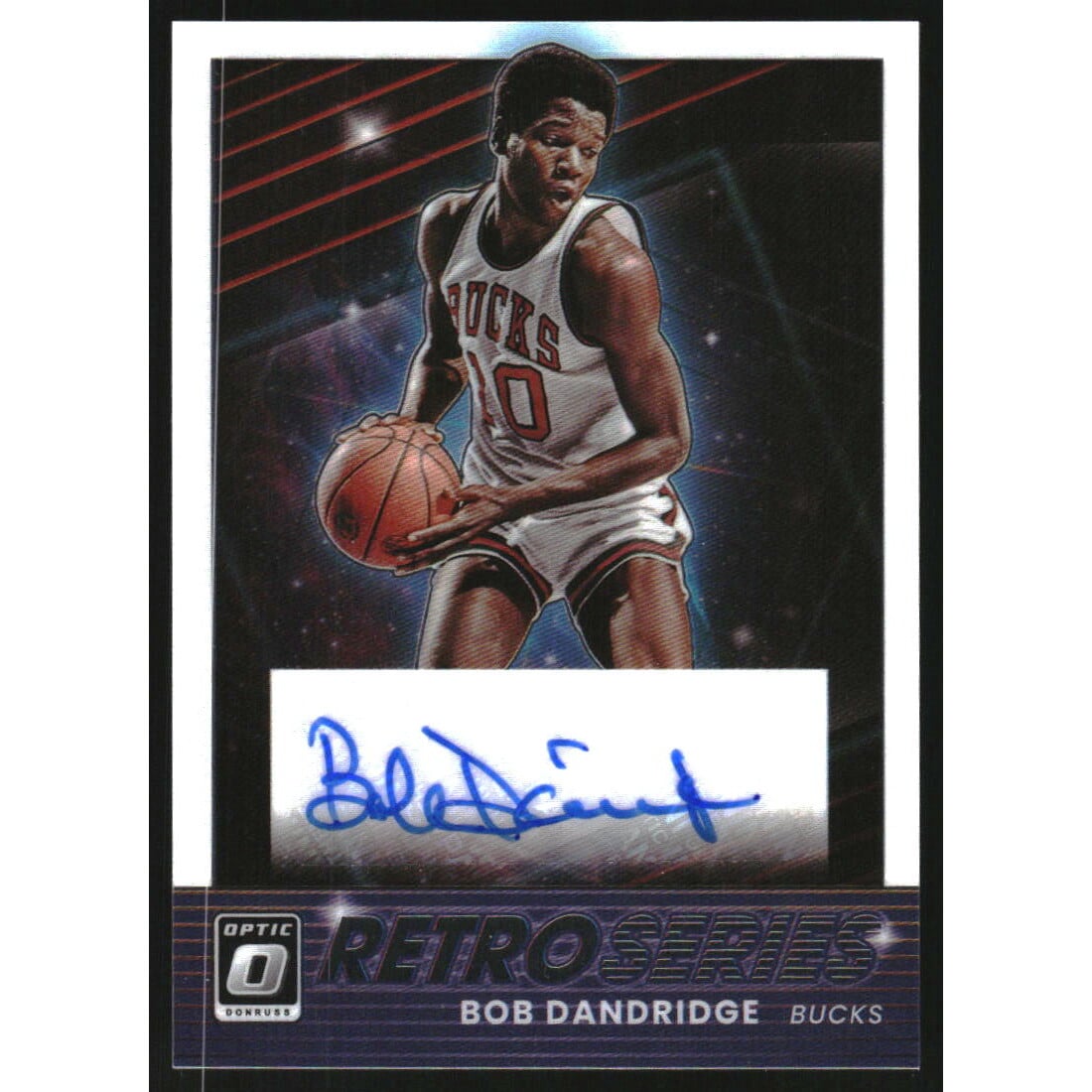 2021-22 Donruss Optic Retro Series Signatues #17 Bob Dandridge. rookie card picture