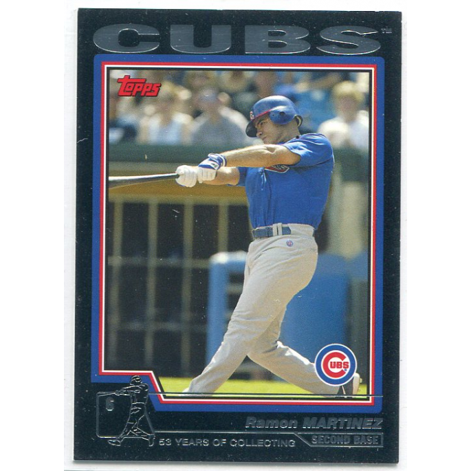 2004 Topps Black #455 Ramon Martinez. rookie card picture