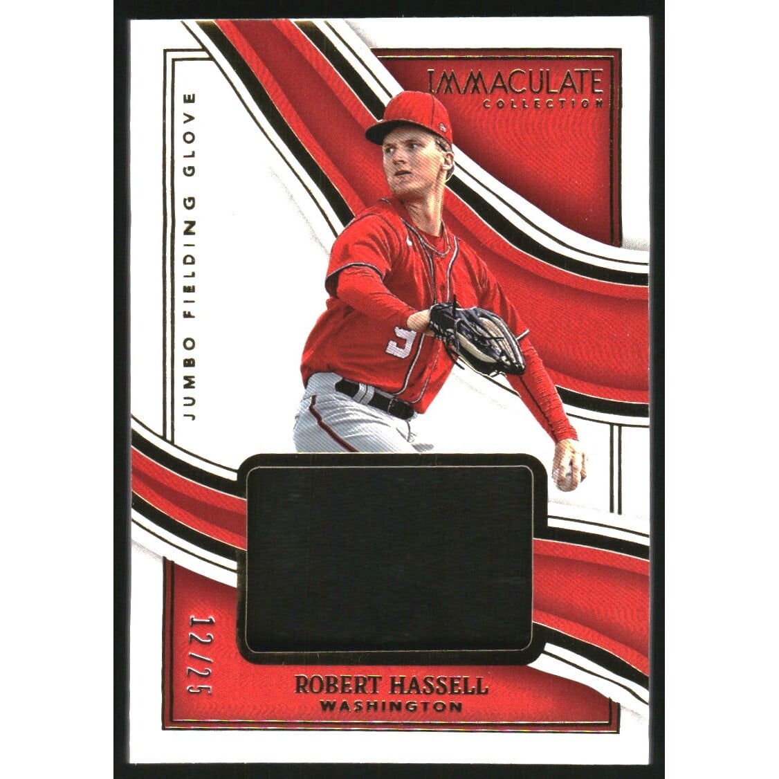 2023 Immaculate Collection Jumbo Fielding Glove #24 Robert Hassell
