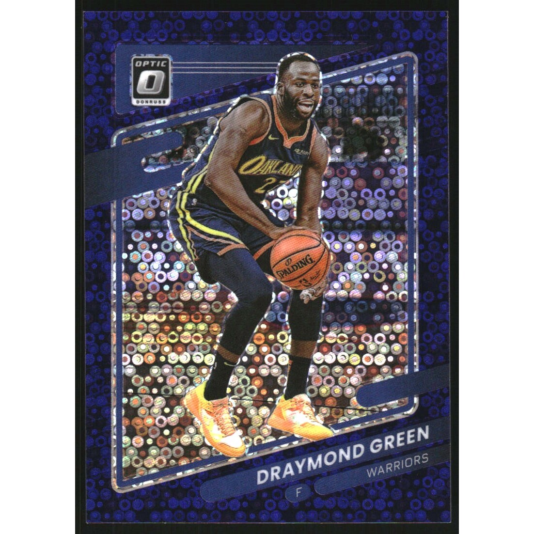 2021-22 Donruss Optic Fast Break Purple #29 Draymond Green 2021-22 Donruss Optic Fast Break Purple #29 Draymond Green