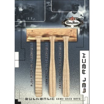 2002 Fleer Box Score Bat Rack Trios #5 ARod/IRod/Palmeiro
