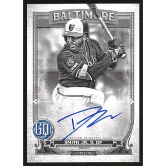 2020 Topps Gypsy Queen Autographs Black and White #GQADSJ Dwight Smith Jr./50
