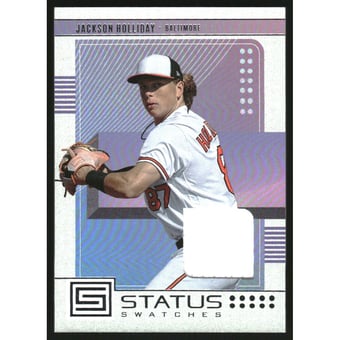 2023 Panini Chronicles Status Swatches #24 Jackson Holliday
