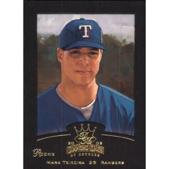 2002 Diamond Kings Gold Foil #112 Mark Teixeira