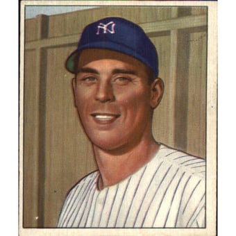1950 Bowman #100 Vic Raschi