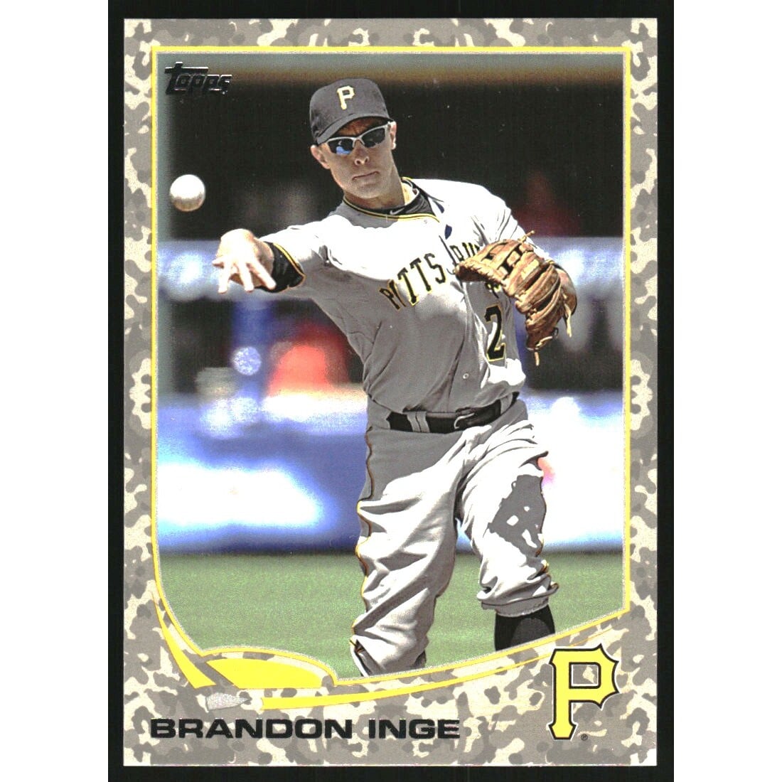 2013 Topps Update Camo #US322 Brandon Inge. rookie card picture