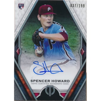 2021 Topps Tribute Autographs #TASH Spencer Howard