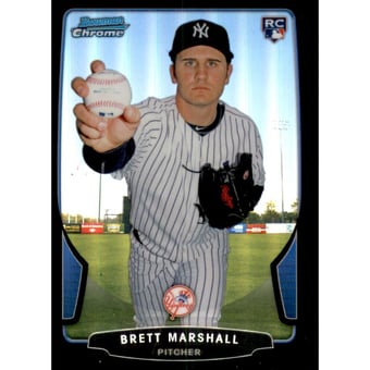 2013 Bowman Chrome Black Refractors #68 Brett Marshall