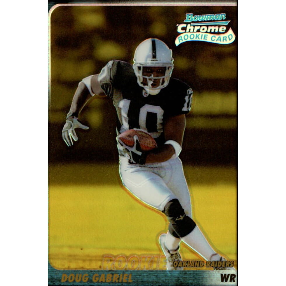 2003 Bowman Chrome Gold Refractors #139 Doug Gabriel. rookie card picture