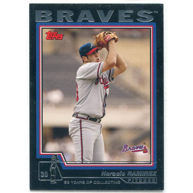 2004 Topps Black #431 Horacio Ramirez. rookie card picture