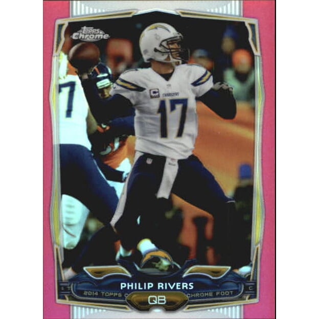 2014 Topps Chrome Mini Pink Refractors #91 Philip Rivers