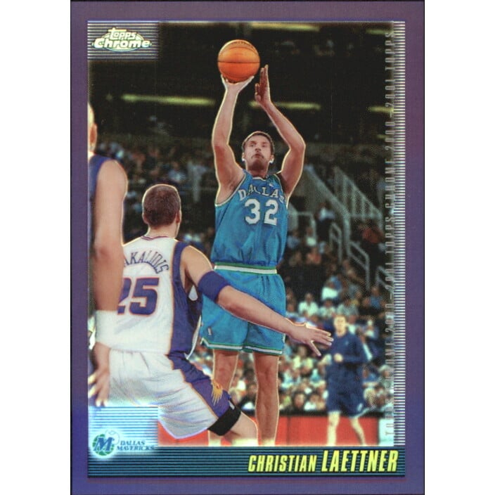 2000-01 Topps Chrome Refractors #56 Christian Laettner. rookie card picture