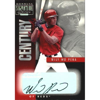 2001 Donruss Signature Century Marks #39 Wily Mo Pena/203