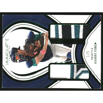 2023 Immaculate Collection Prime Rookies Materials Reserve Green #14 Harry Ford