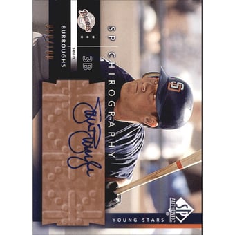 2003 SP Authentic Chirography Young Stars Bronze #SB Sean Burroughs