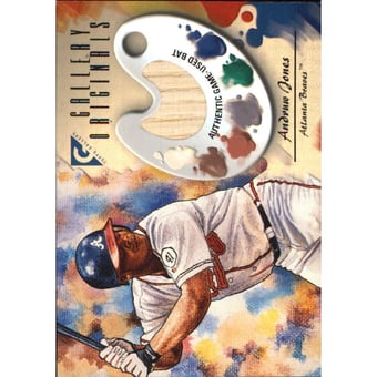 2002 Topps Gallery Original Bat Relics #GOAJ Andruw Jones