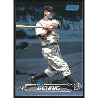 2024 Stadium Club Blue Foil #189 Lou Gehrig