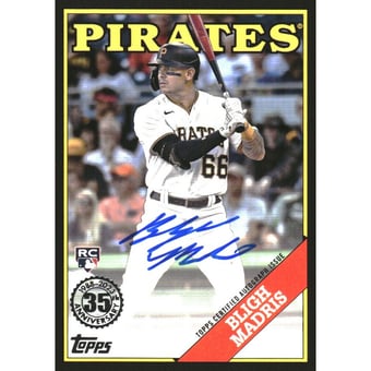 2023 Topps '88 Topps Autographs Black #88BABMA Bligh Madris/199