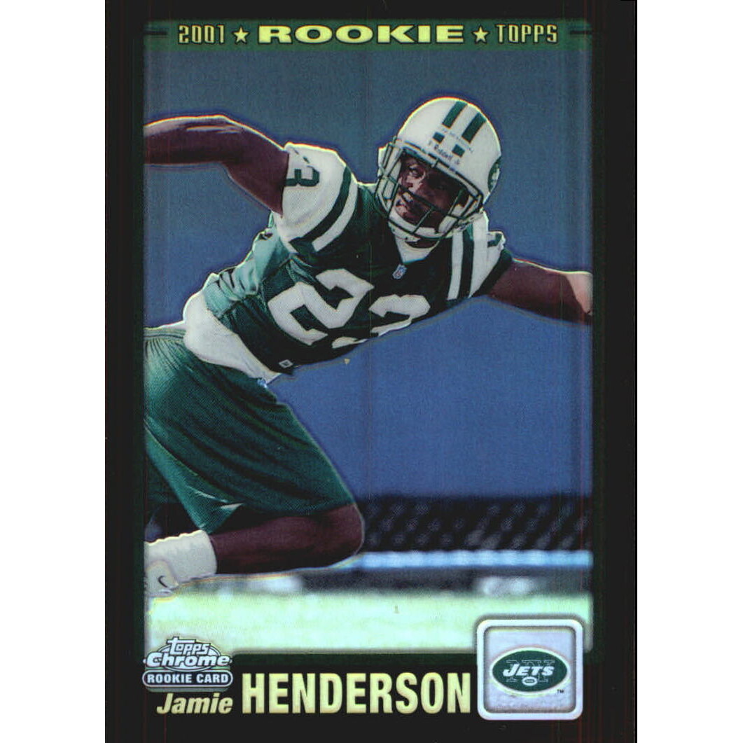 2001 Topps Chrome Refractors #227 Jamie Henderson