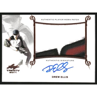 2017 Leaf Trinity Patch Autographs #PADE1 Drew Ellis