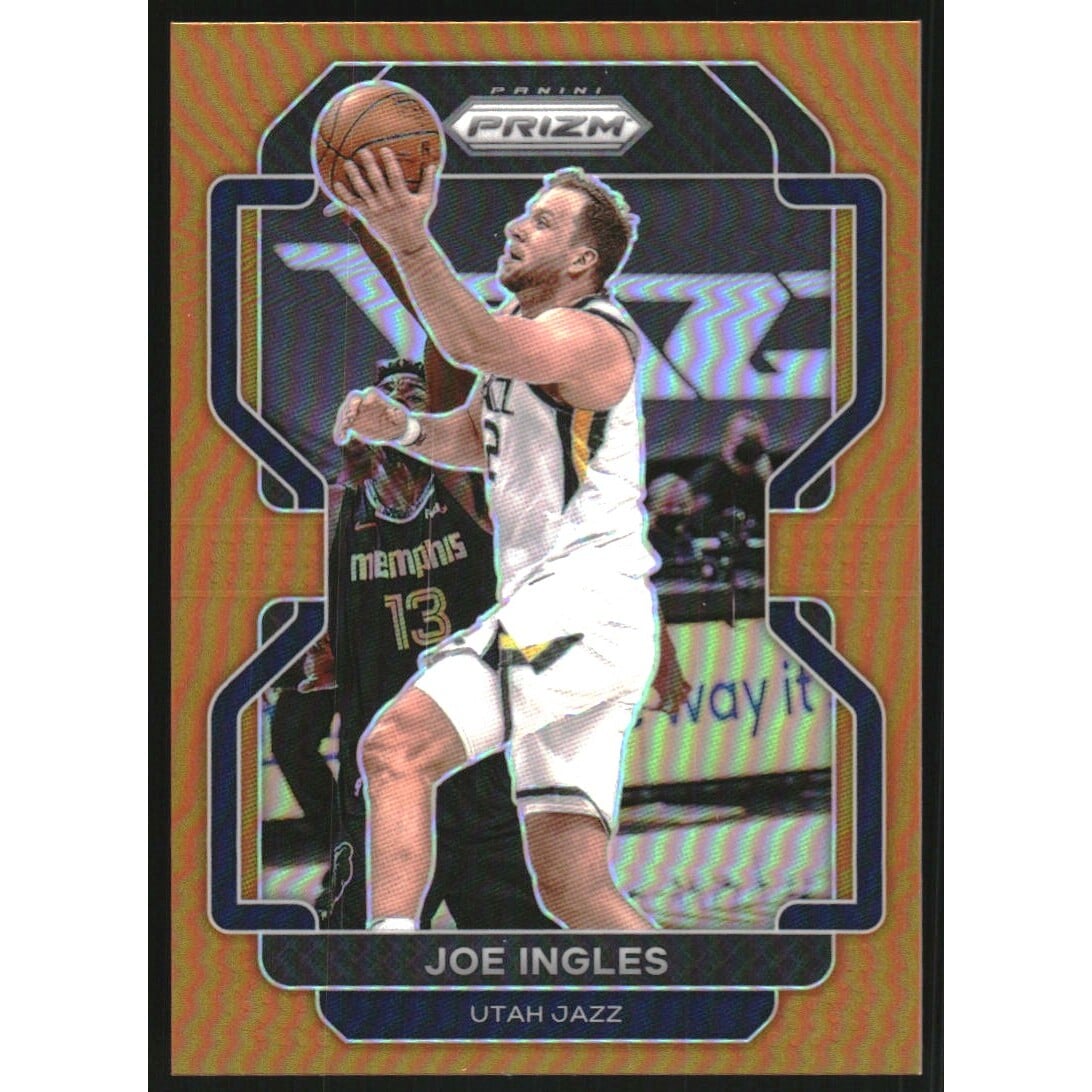 2021-22 Panini Prizm Prizms Orange #181 Joe Ingles. rookie card picture