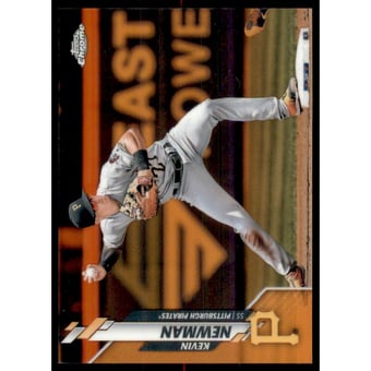 2020 Topps Chrome Orange Refractors #98 Kevin Newman