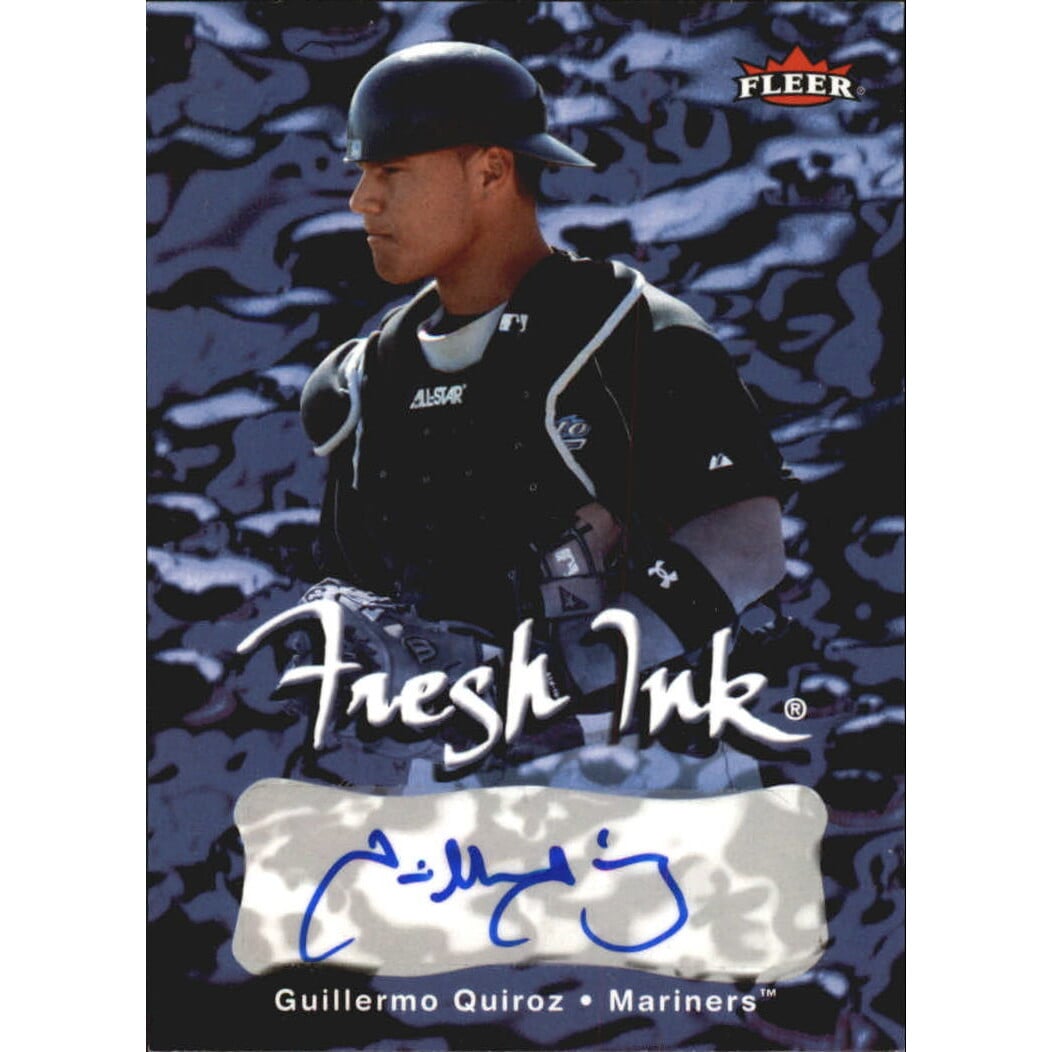 2007 Fleer Fresh Ink #GQ Guillermo Quiroz. rookie card picture