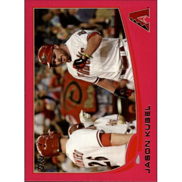 2013 Topps Mini Pink #486 Jason Kubel. rookie card picture