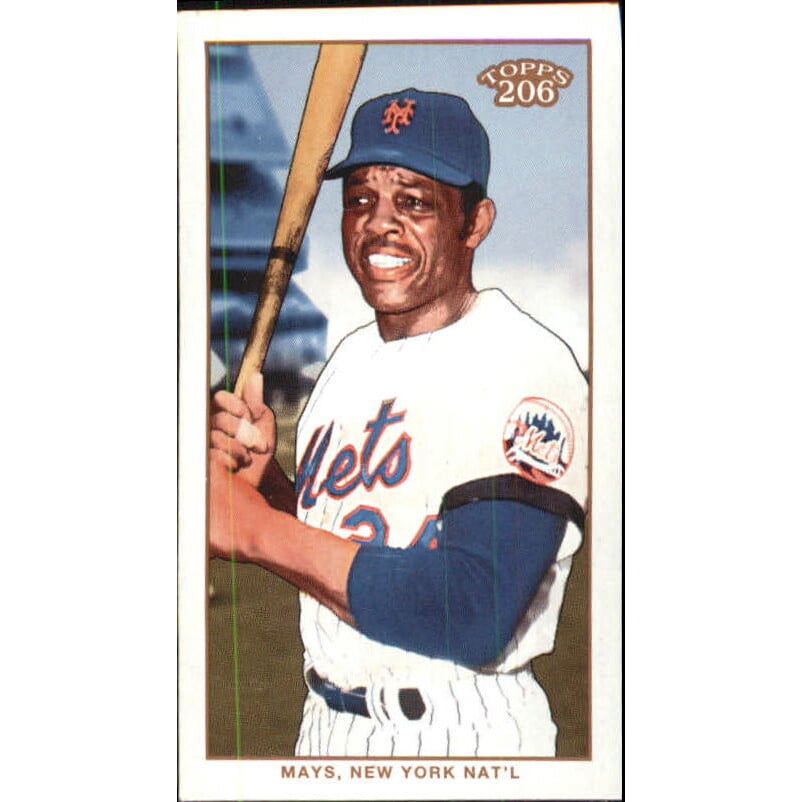2002 Topps 206 Piedmont Red #295 Willie Mays RET. rookie card picture