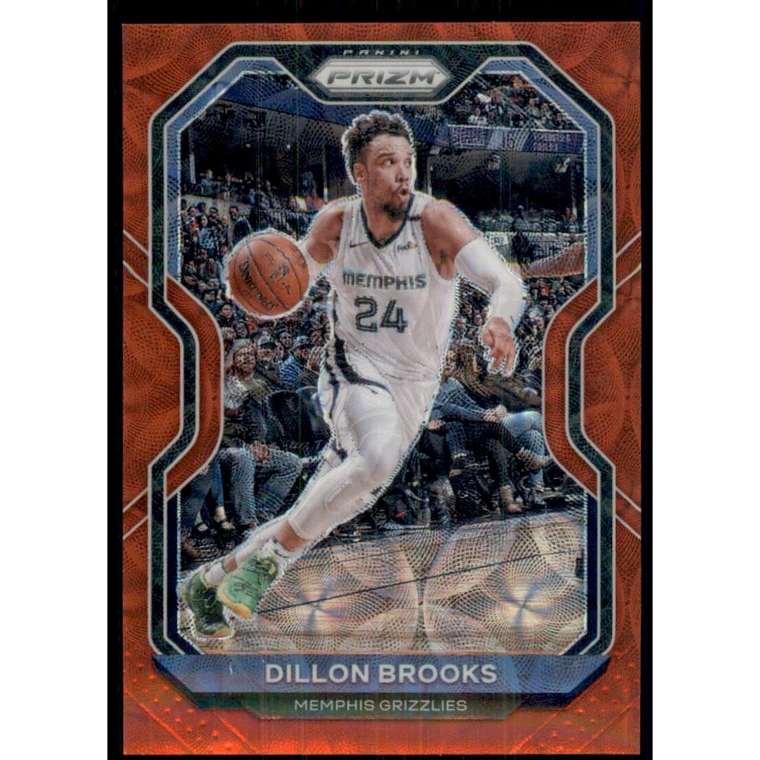 2020-21 Panini Prizm Prizms Choice Red #70 Dillon Brooks. rookie card picture