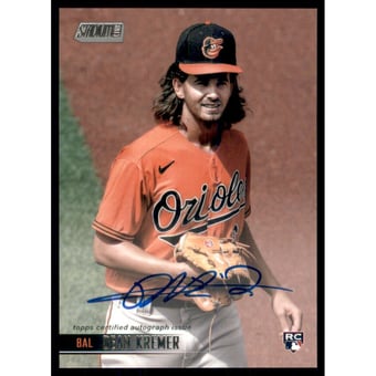 2021 Stadium Club Autographs #SCBADK Dean Kremer