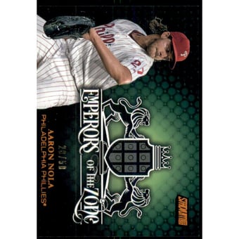 2020 Stadium Club Emperors of the Zone Orange #EOZ17 Aaron Nola