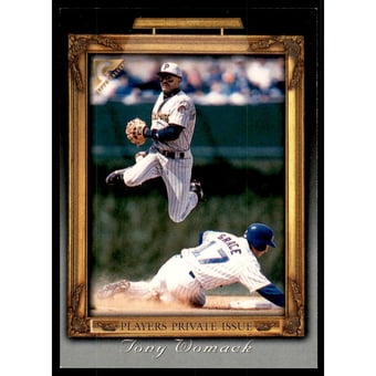 1998 Topps Gallery Player's Private Issue Auction 50 Point #116 Tony Womack
