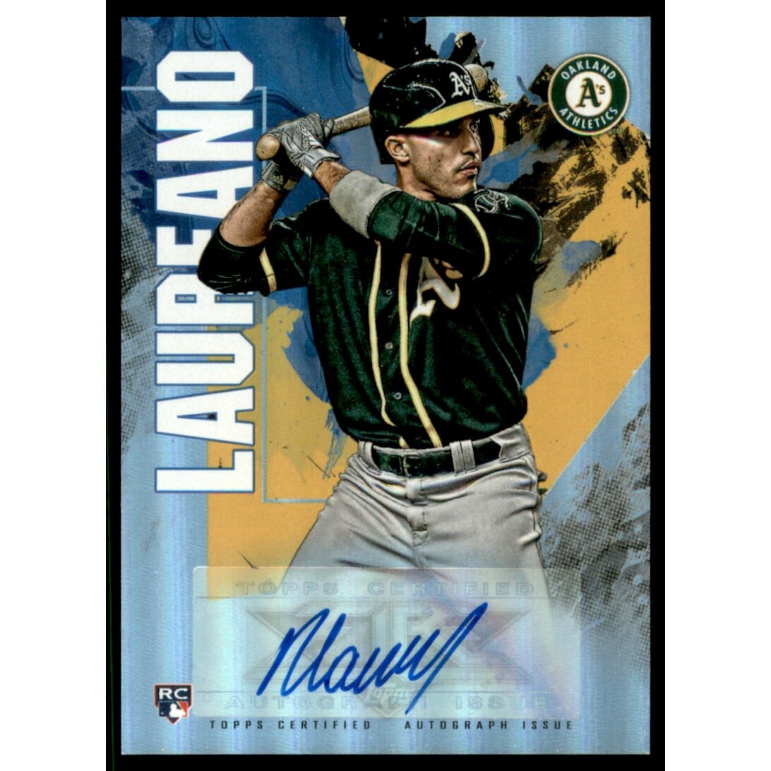 2019 Topps Fire Autographs #FARL Ramon Laureano. rookie card picture