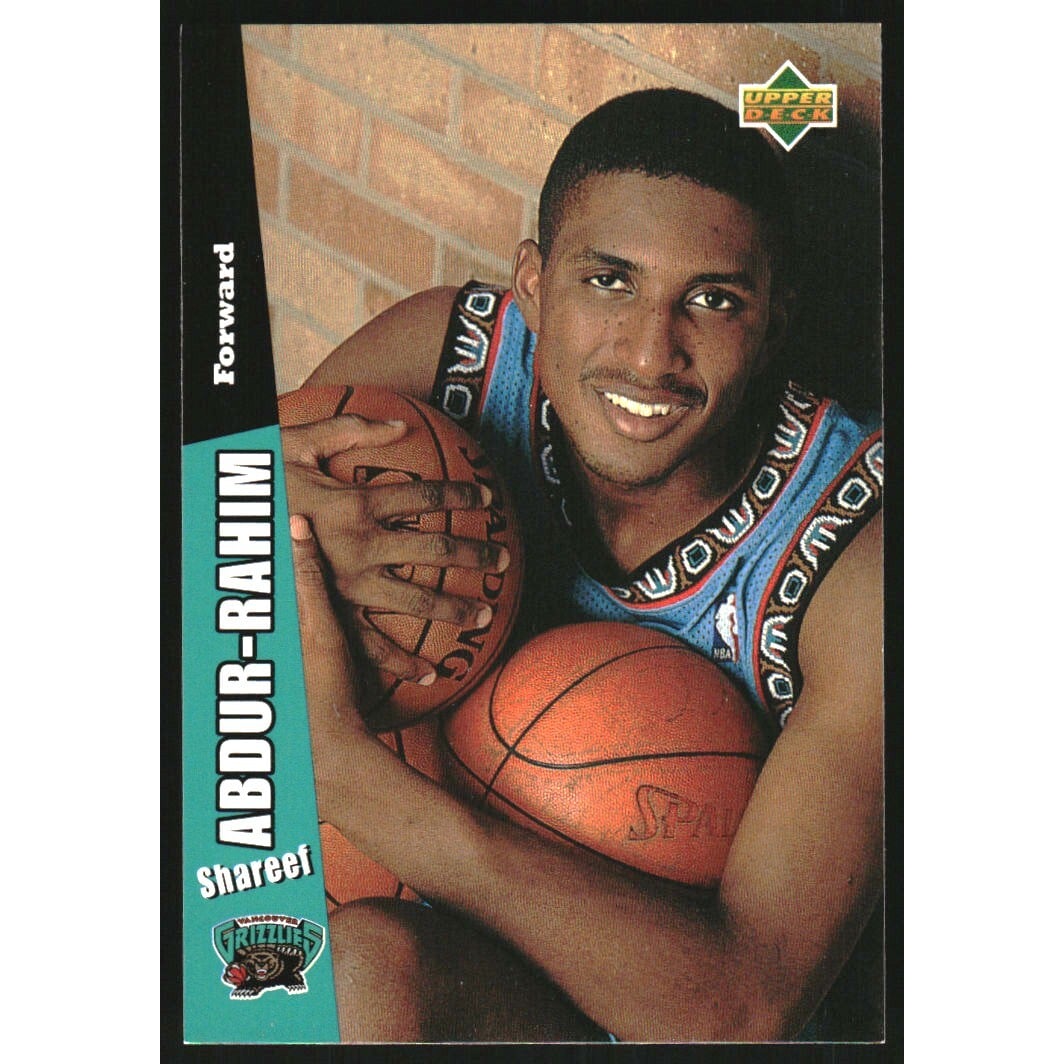 1996-97 Upper Deck Folz Minis #34 Shareef Abdur-Rahim. rookie card picture